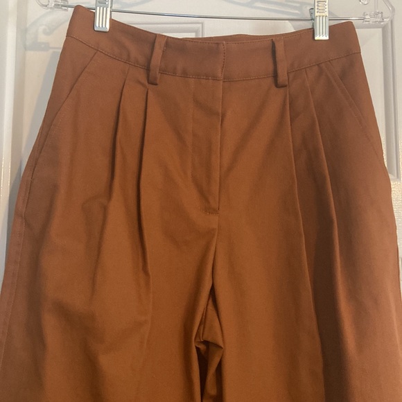 NWT - AKNVAS O'Connor Pleated Straight-Leg Pants - Picture 6 of 10